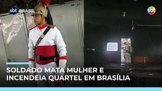 Soldado confessa feminicídio de cabo do Exército após incêndio em quartel de Brasília | #SBTBrasil Soldado confessa feminicídio de cabo do Exército após incêndio em quartel de Brasília | #SBTBrasil
