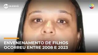 Acusada de matar cinco filhos por envenenamento é extraditada de Portugal e presa em BH | #SBTManha Acusada de matar cinco filhos por envenenamento é extraditada de Portugal e presa em BH | #SBTManha
