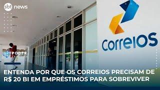 Entenda por que os Correios precisam de R$ 20 bi em empréstimos para sobreviver Entenda por que os Correios precisam de R$ 20 bi em empréstimos para sobreviver