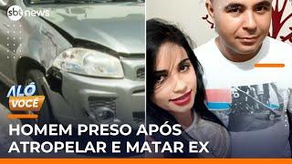 Vídeo mostra momento em que mulher é atropelada duas vezes pelo ex em SP | #AloVoce Vídeo mostra momento em que mulher é atropelada duas vezes pelo ex em SP | #AloVoce