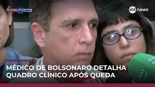 Médico de Bolsonaro descarta crise convulsiva e Michelle pede prisão domiciliar Médico de Bolsonaro descarta crise convulsiva e Michelle pede prisão domiciliar