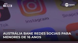 Austrália barra redes para menores: Brasil está pronto para fazer o mesmo? | #MapaMundi Austrália barra redes para menores: Brasil está pronto para fazer o mesmo? | #MapaMundi