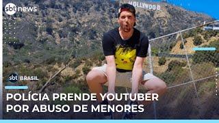Polícia prende youtuber Capitão Hunter por suspeita de exploração sexual de menores | #SBTBrasil Polícia prende youtuber Capitão Hunter por suspeita de exploração sexual de menores | #SBTBrasil