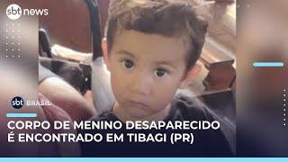 Corpo de menino desaparecido é encontrado após seis dias em Tibagi (PR) | #SBTBrasil Corpo de menino desaparecido é encontrado após seis dias em Tibagi (PR) | #SBTBrasil