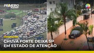 Frente fria provoca temporais e coloca SP em alerta para alagamentos nesta 4ª | #PrimeiroImpacto Frente fria provoca temporais e coloca SP em alerta para alagamentos nesta 4ª | #PrimeiroImpacto