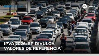 SP divulga valores de referência do IPVA 2026; consulta já está disponível | #NewsManhã SP divulga valores de referência do IPVA 2026; consulta já está disponível | #NewsManhã
