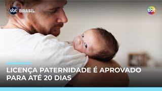 Câmara aprova projeto que amplia licença paternidade para até 20 dias Câmara aprova projeto que amplia licença paternidade para até 20 dias