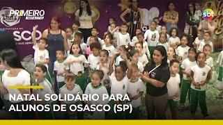 Natal solidário entrega presentes para 5 mil alunos da rede pública em Osasco (SP) |#PrimeiroImpacto Natal solidário entrega presentes para 5 mil alunos da rede pública em Osasco (SP) |#PrimeiroImpacto