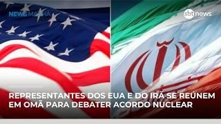 Representantes dos EUA e do Irã se reúnem em Omã para debater acordo nuclear | #NewsManhã Representantes dos EUA e do Irã se reúnem em Omã para debater acordo nuclear | #NewsManhã