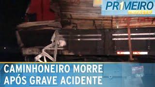 SP: Caminhoneiro morre carbonizado após acidente no Rodoanel | Primeiro Impacto (26/02/24)