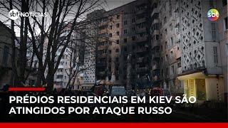 Novo ataque russo deixa mortos e feridos em Kiev, capital da Ucrânia | #SBTNotícias Novo ataque russo deixa mortos e feridos em Kiev, capital da Ucrânia | #SBTNotícias