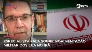Pela movimentação militar na região, é provável que os EUA façam algum movimento no Irã Pela movimentação militar na região, é provável que os EUA façam algum movimento no Irã