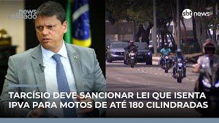 SP pode isentar IPVA para motos até 180 cilindradas; veja como funciona | #NewsSábado SP pode isentar IPVA para motos até 180 cilindradas; veja como funciona | #NewsSábado