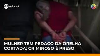 Mulher é atacada com golpes de faca por companheiro enquanto tomava banho | #SBTManhã Mulher é atacada com golpes de faca por companheiro enquanto tomava banho | #SBTManhã