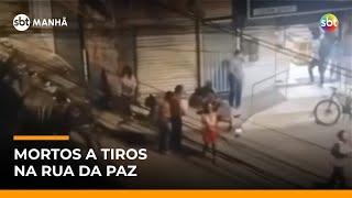Dois jovens são executados a tiros na Rua da Paz, em Cariacica (ES) | #SBTManha Dois jovens são executados a tiros na Rua da Paz, em Cariacica (ES) | #SBTManha