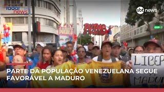 Manifestantes apoiam Maduro em Caracas após ação dos EUA; Colômbia entra em alerta | #RadarNews Manifestantes apoiam Maduro em Caracas após ação dos EUA; Colômbia entra em alerta | #RadarNews