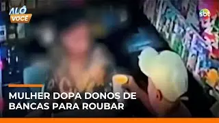 Mulher é presa após dopar vendedores e furtar bancas na zona sul do Rio | #AloVoce Mulher é presa após dopar vendedores e furtar bancas na zona sul do Rio | #AloVoce
