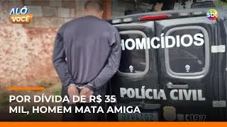 Suspeito de matar cabeleireira com 14 facadas por dívida é preso em SP | #AloVoce Suspeito de matar cabeleireira com 14 facadas por dívida é preso em SP | #AloVoce