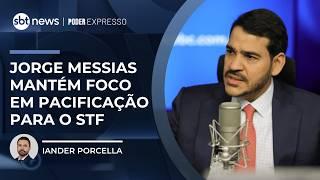 “Seguirei com humildade e fé”, diz Jorge Messias na corrida à indicação ao STF | #PoderExpresso “Seguirei com humildade e fé”, diz Jorge Messias na corrida à indicação ao STF | #PoderExpresso