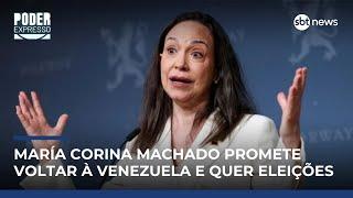 Descartada por Trump, opositora Maria Corina quer voltar à Venezuela | #PoderExpresso Descartada por Trump, opositora Maria Corina quer voltar à Venezuela | #PoderExpresso