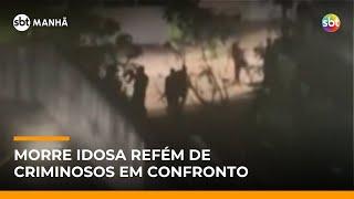 Idosa feita refém por criminosos morre após tiroteio entre facção e polícia no Rio | #SBTManha Idosa feita refém por criminosos morre após tiroteio entre facção e polícia no Rio | #SBTManha