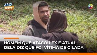 Ex-companheiro invade casa e esfaqueia casal na frente dos filhos; ele alega "cilada" | #AloVoce Ex-companheiro invade casa e esfaqueia casal na frente dos filhos; ele alega "cilada" | #AloVoce