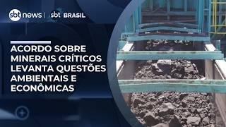 Interesse dos EUA em minerais críticos amplia debate no Brasil Interesse dos EUA em minerais críticos amplia debate no Brasil