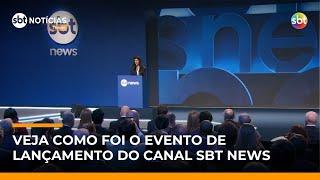Veja como foi o lançamento do canal SBT News; estreia é na segunda (15) | #SBTNotícias Veja como foi o lançamento do canal SBT News; estreia é na segunda (15) | #SBTNotícias