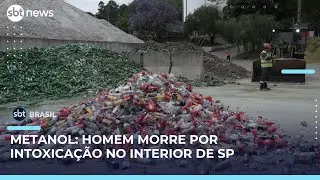 Homem morre após intoxicação por metanol em Jundiaí (SP) | #SBTBrasil Homem morre após intoxicação por metanol em Jundiaí (SP) | #SBTBrasil