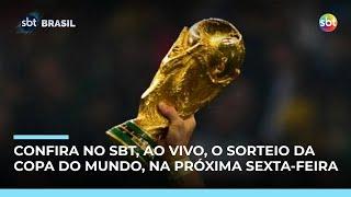 No SBT, acompanhe ao vivo o sorteio da Copa do Mundo, direto de Washington No SBT, acompanhe ao vivo o sorteio da Copa do Mundo, direto de Washington