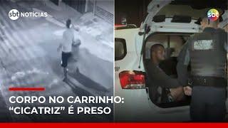 Homem flagrado empurrado carrinho com corpo é preso em SP | #SBTNotícias Homem flagrado empurrado carrinho com corpo é preso em SP | #SBTNotícias