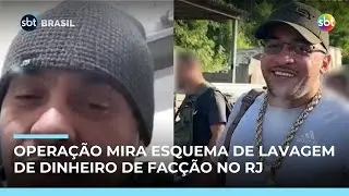 Operação desarticula esquema de lavagem de dinheiro de facção no Rio Operação desarticula esquema de lavagem de dinheiro de facção no Rio