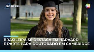 Brasileira tem maior nota da turma em Harvard e vai cursar doutorado em Cambridge Brasileira tem maior nota da turma em Harvard e vai cursar doutorado em Cambridge