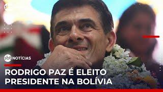 Rodrigo Paz vence disputa e é eleito presidente na Bolívia | #SBTNoticias Rodrigo Paz vence disputa e é eleito presidente na Bolívia | #SBTNoticias