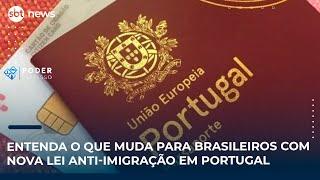 Entenda o que muda para brasileiros com nova lei anti-imigração em Portugal Entenda o que muda para brasileiros com nova lei anti-imigração em Portugal