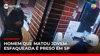 Polícia prende homem que matou jovem esfaqueada em hotel | #SBTNotícias Polícia prende homem que matou jovem esfaqueada em hotel | #SBTNotícias