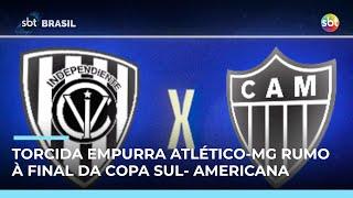 Atlético Mineiro decide vaga na final da Sul-Americana em BH | #SBTBrasil Atlético Mineiro decide vaga na final da Sul-Americana em BH | #SBTBrasil