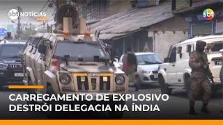 Explosão em delegacia da Índia deixa nove mortos e 27 feridos | #SBTNotícias Explosão em delegacia da Índia deixa nove mortos e 27 feridos | #SBTNotícias