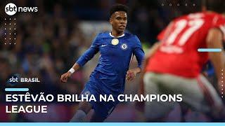 Estêvão brilha pelo Chelsea na Champions e conquista moral na Europa | #SBTBrasil Estêvão brilha pelo Chelsea na Champions e conquista moral na Europa | #SBTBrasil