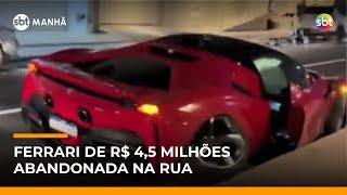 Ferrari de R$ 4,5 milhões é encontrada abandonada em Balneário Camboriú (SC) | #SBTManhã Ferrari de R$ 4,5 milhões é encontrada abandonada em Balneário Camboriú (SC) | #SBTManhã