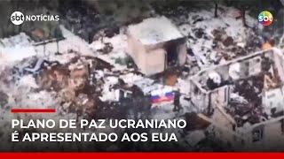 Zelensky apresenta novo plano de paz enquanto Rússia diz que tomou cidade na Ucrânia | #SBTNotícias Zelensky apresenta novo plano de paz enquanto Rússia diz que tomou cidade na Ucrânia | #SBTNotícias