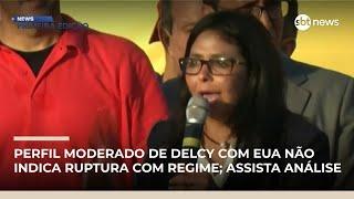 Perfil moderado de Delcy com EUA não indica ruptura com regime; veja análise | #NewsPrimeiraEdição Perfil moderado de Delcy com EUA não indica ruptura com regime; veja análise | #NewsPrimeiraEdição