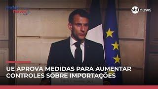UE aprova medidas para aumentar controles sobre importações agrícolas do Mercosul | #RadarNews UE aprova medidas para aumentar controles sobre importações agrícolas do Mercosul | #RadarNews
