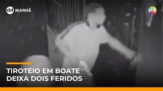 Homem retorna armado a casa noturna e fere duas pessoas no RJ | #SBTManhã Homem retorna armado a casa noturna e fere duas pessoas no RJ | #SBTManhã
