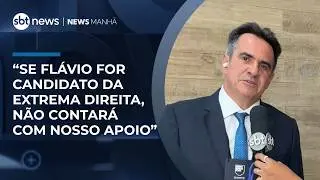 Podemos apoiar Flávio Bolsonaro se ele não for à extrema direita, diz Ciro Nogueira | #NewsManhã Podemos apoiar Flávio Bolsonaro se ele não for à extrema direita, diz Ciro Nogueira | #NewsManhã