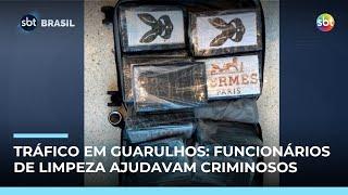 PF desmantela quadrilha que usava funcionários de Guarulhos (SP) para traficar cocaína PF desmantela quadrilha que usava funcionários de Guarulhos (SP) para traficar cocaína