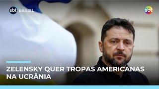 Ucrânia pede tropas dos EUA enquanto tensão com Rússia cresce Ucrânia pede tropas dos EUA enquanto tensão com Rússia cresce