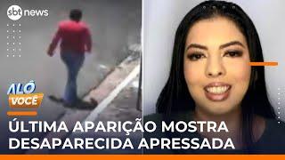 Mulher desaparece após sair de casa à noite; câmera registra andar apressado | #AloVoce Mulher desaparece após sair de casa à noite; câmera registra andar apressado | #AloVoce