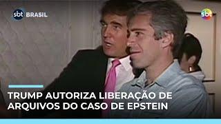 Trump autoriza liberação de arquivos de Epstein, com prazo de 30 dias para a divulgação Trump autoriza liberação de arquivos de Epstein, com prazo de 30 dias para a divulgação