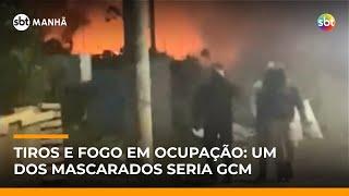 Mascarados invadem ocupação e incendeiam barracos em Pirapora do Bom Jesus (SP) | #SBTManhã Mascarados invadem ocupação e incendeiam barracos em Pirapora do Bom Jesus (SP) | #SBTManhã